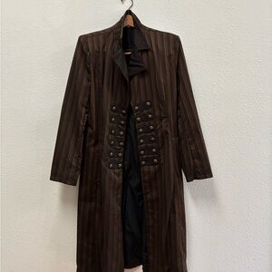 Spirit Dark Brown Wool Blend Coat